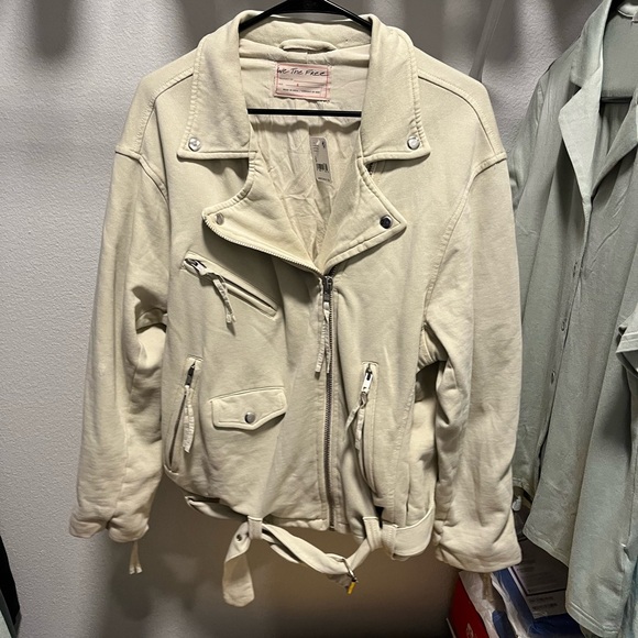 Free People Rebel Knit Moto Jacket - Picture 3 of 4